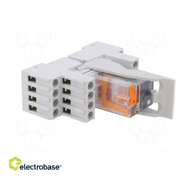 Relay: interface | 4PDT | Ucoil: 230VAC | for DIN rail mounting image 8