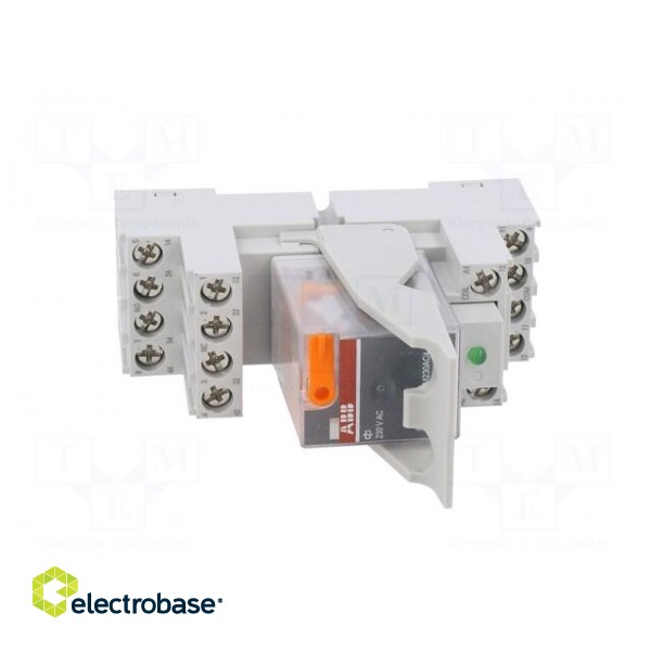 Relay: interface | 4PDT | Ucoil: 230VAC | for DIN rail mounting image 9