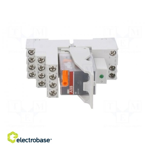 Relay: interface | 4PDT | Ucoil: 24VAC | for DIN rail mounting фото 9