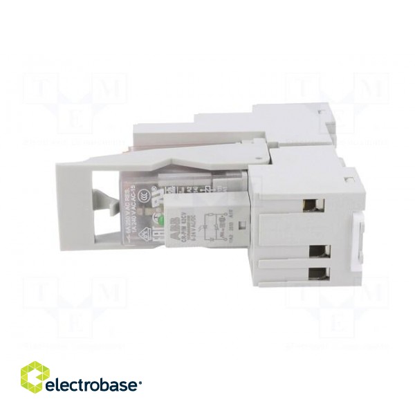 Relay: interface | 4PDT | Ucoil: 24VAC | for DIN rail mounting фото 3