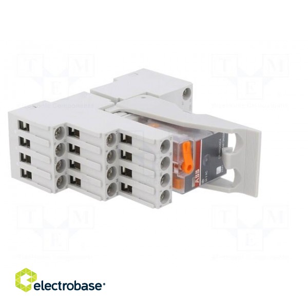 Relay: interface | 4PDT | Ucoil: 24VAC | for DIN rail mounting фото 8
