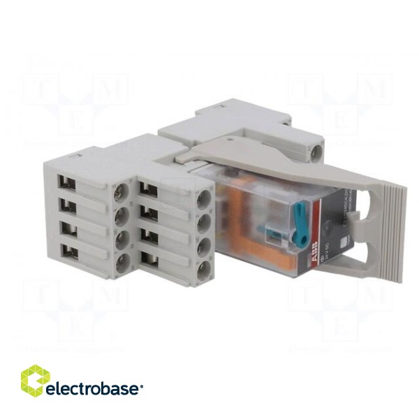 Relay: interface | 4PDT | Ucoil: 24VDC | for DIN rail mounting фото 8