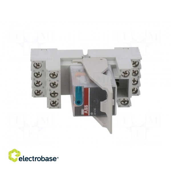 Relay: interface | 4PDT | Ucoil: 24VDC | for DIN rail mounting фото 9