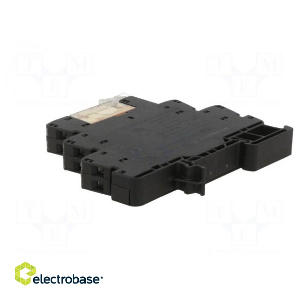 Relay: interface | DPDT | Ucntrl: 12VDC | 8A | for DIN rail mounting image 4