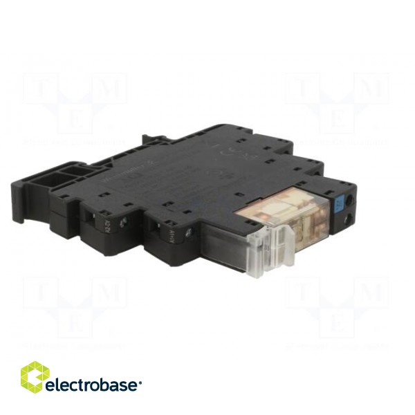 Relay: interface | DPDT | Ucntrl: 12VDC | 8A | for DIN rail mounting image 8