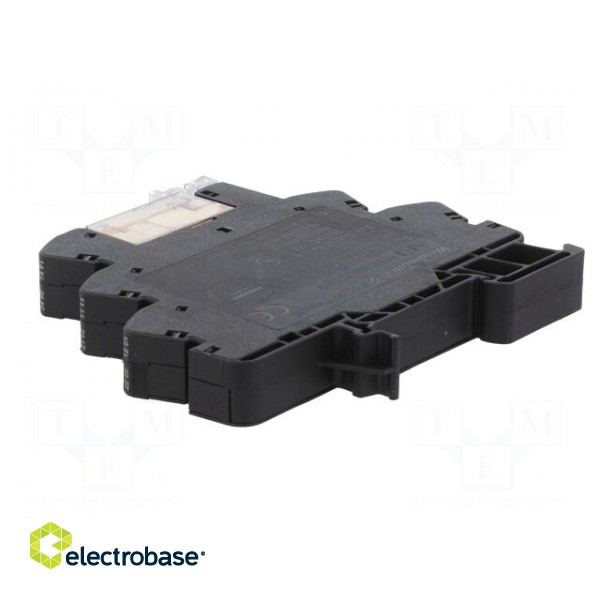 Relay: interface | DPDT | Ucntrl: 24VDC | 8A | for DIN rail mounting paveikslėlis 4