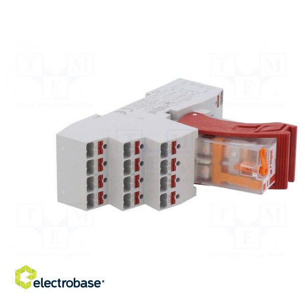 Relay: interface | DPDT | Ucoil: 230VAC | 12A | 12A/250VAC | 12A/24VDC image 8