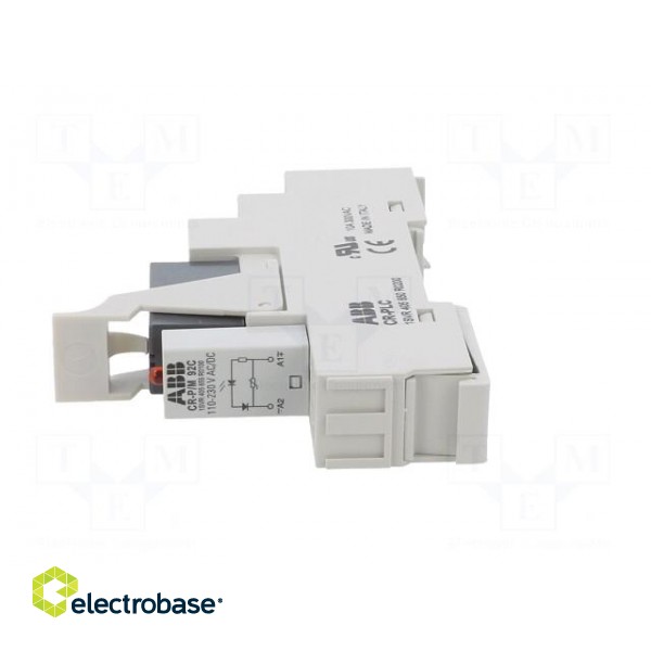 Relay: interface | DPDT | Ucoil: 230VAC | for DIN rail mounting paveikslėlis 3