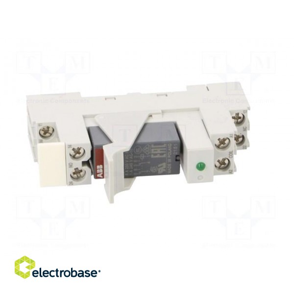Relay: interface | DPDT | Ucoil: 24VAC | for DIN rail mounting image 9