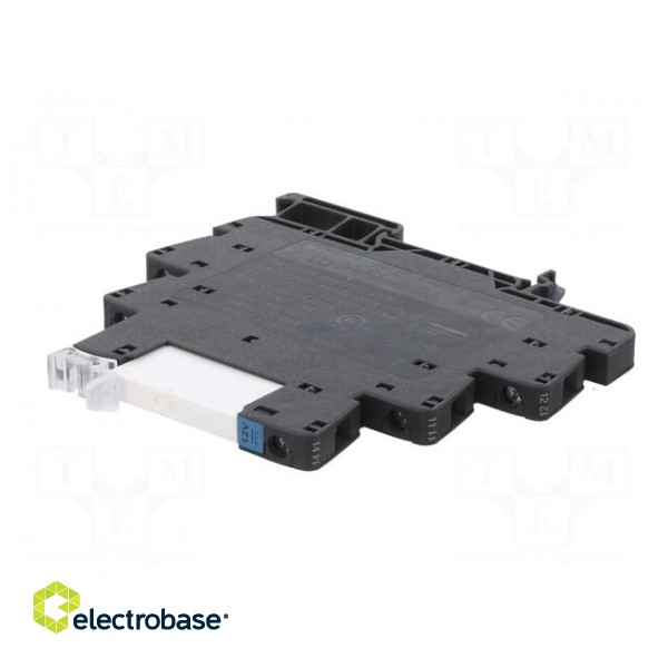 Relay: interface | SPDT | Ucntrl: 12VDC | 6A | for DIN rail mounting фото 2