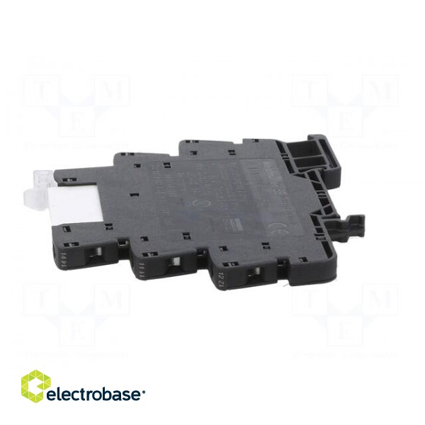 Relay: interface | SPDT | Ucntrl: 12VDC | 6A | for DIN rail mounting фото 3