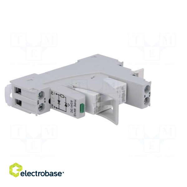 Relay: interface | SPDT | Ucoil: 12VDC | 16A | 16A/250VAC | 16A/24VDC paveikslėlis 2