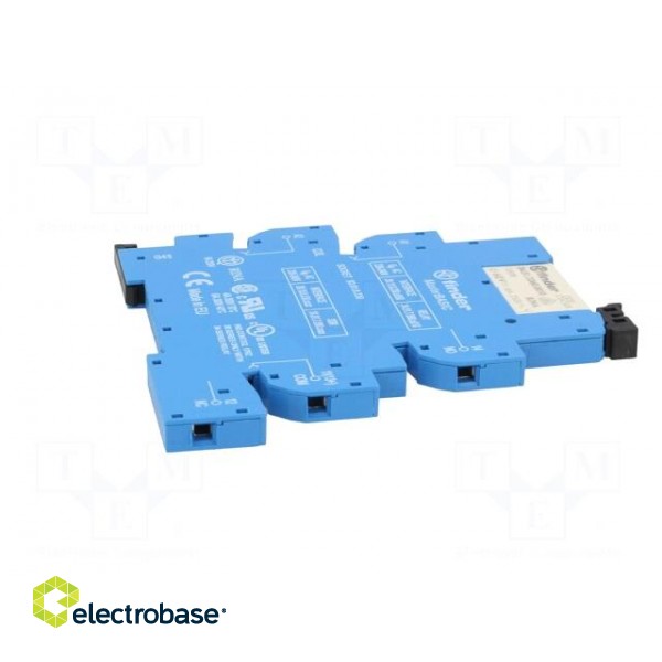 Relay: interface | SPDT | Ucoil: 230VAC | 6A | 6A/250VAC | Mounting: DIN image 7