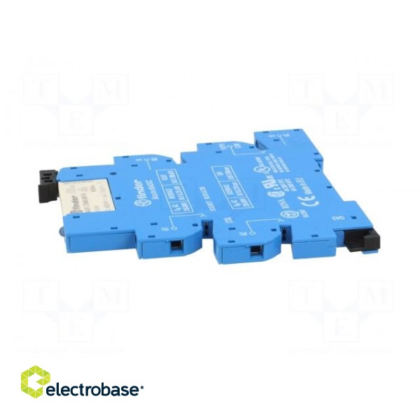 Relay: interface | SPDT | Ucoil: 230VAC | 6A | 6A/250VAC | Mounting: DIN image 3