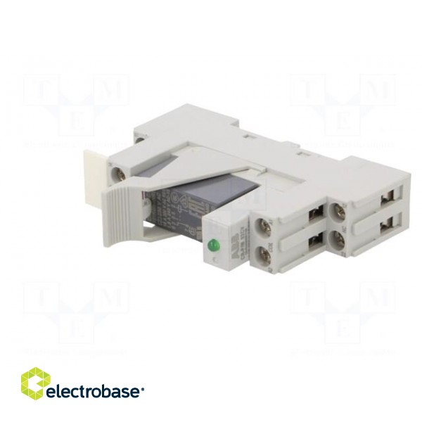 Relay: interface | SPDT | Ucoil: 230VAC | for DIN rail mounting image 2