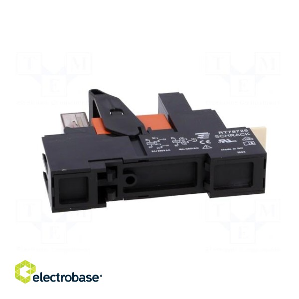 Relay: interface | SPDT | Ucoil: 24VDC | 16A | 16A/250VAC | 16A/30VDC paveikslėlis 5