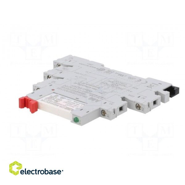 Relay: interface | SPDT | Ucoil: 24VAC,24VDC | for DIN rail mounting image 2