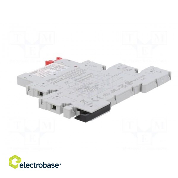 Relay: interface | SPDT | Ucoil: 24VAC,24VDC | for DIN rail mounting image 4