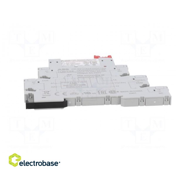 Relay: interface | SPDT | Ucoil: 24VAC,24VDC | for DIN rail mounting image 5