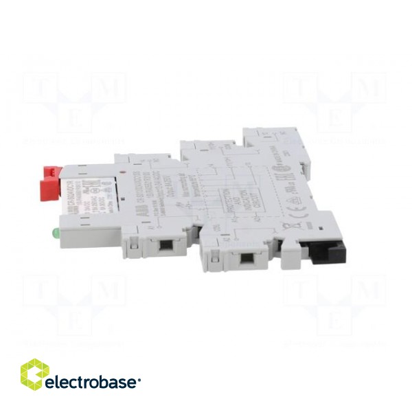 Relay: interface | SPDT | Ucoil: 24VAC,24VDC | for DIN rail mounting image 3