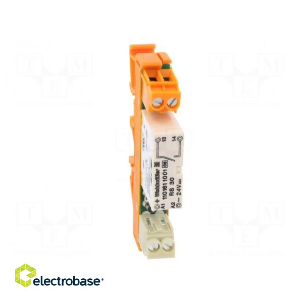 Relay: interface | SPST-NO | Ucoil: 24VDC | 8A | for DIN rail mounting image 9