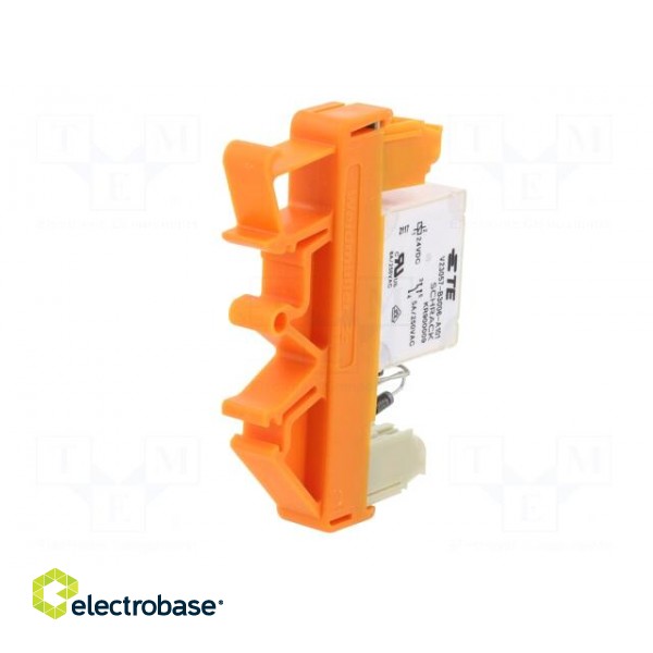 Relay: interface | SPST-NO | Ucoil: 24VDC | 8A | for DIN rail mounting фото 6