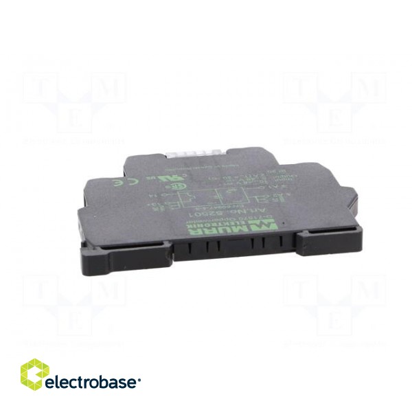 Relay: interface | Ucntrl: 10÷48VDC | 2A | transistor | Mounting: DIN paveikslėlis 5