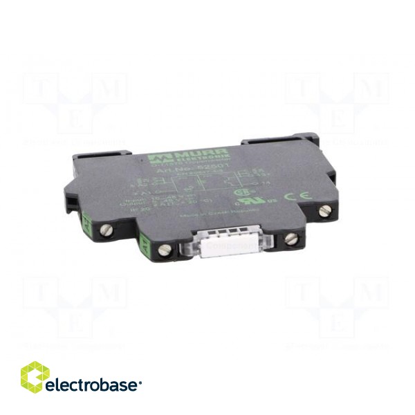 Relay: interface | Ucntrl: 10÷48VDC | 2A | transistor | Mounting: DIN paveikslėlis 9