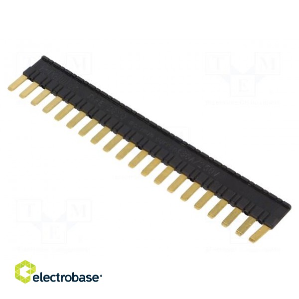 Connection bridge | 36A | OEM: 2608955 | Colour: black | 250VDC