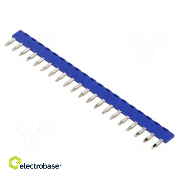 Connection bridge | PIN: 20 | 32A | Series: G2RV-ST | blue