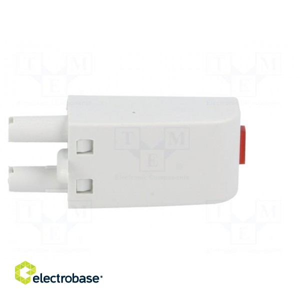 Module protecting | Mounting: socket | Indication: LED | Colour: red фото 7