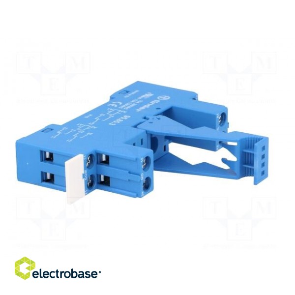 Socket | 10A | 250VAC | Mounting: DIN | Leads: screw terminals | IP20 image 8