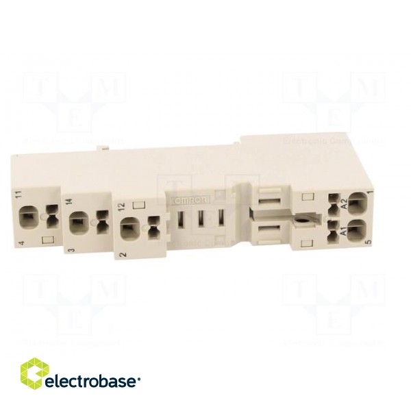 Socket | 10A | 250VAC | G2R-1-S,H3RN-1 | for DIN rail mounting image 9