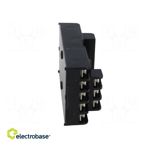 Socket | 10A | 250VAC | Mounting: on panel | Leads: screw terminals фото 7