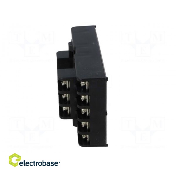 Socket | 10A | 250VAC | Mounting: on panel | Leads: screw terminals фото 3