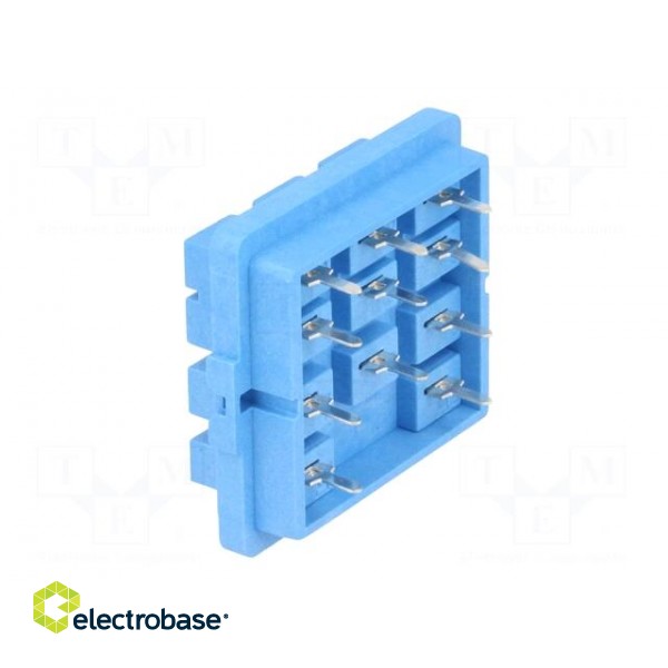 Socket | 10A | 250VAC | Mounting: PCB | Leads: for PCB | -40÷70°C image 5