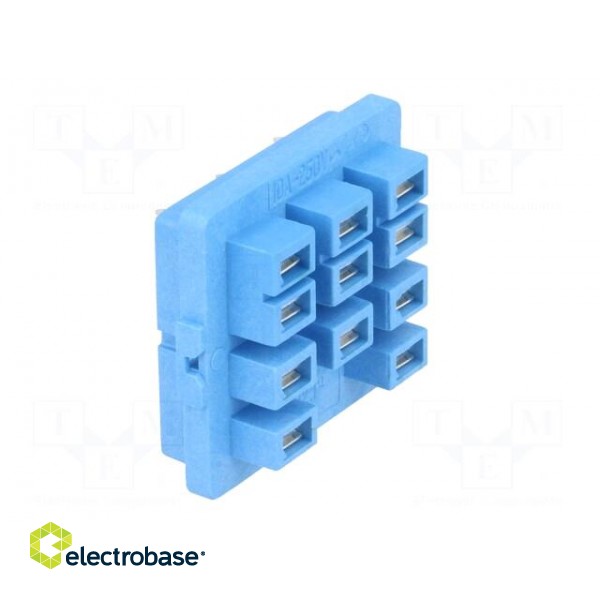 Socket | 10A | 250VAC | Mounting: PCB | Leads: for PCB | -40÷70°C image 9
