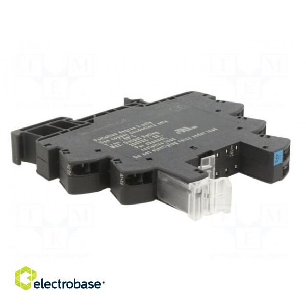 Socket | 10A | for DIN rail mounting | spring clamps | -40÷60°C image 9