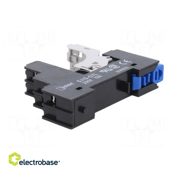 Socket | 12A | 250VAC | for DIN rail mounting | -40÷70°C | max.250VDC image 4
