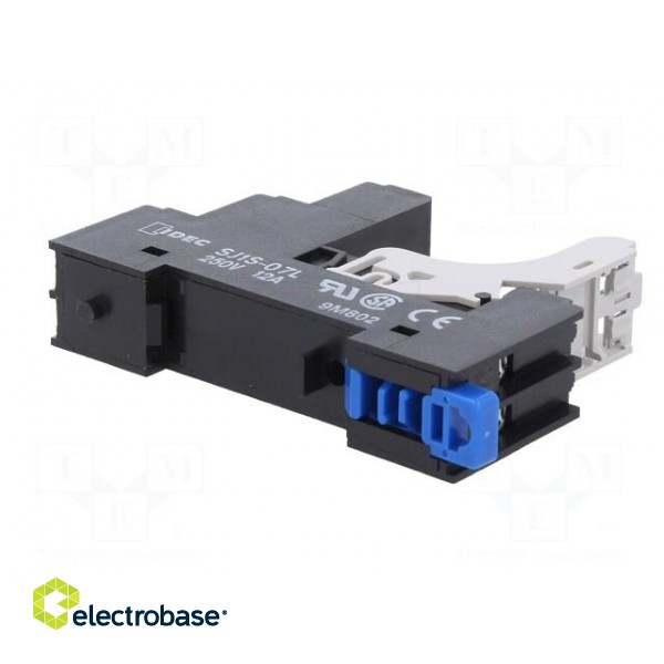 Socket | 12A | 250VAC | for DIN rail mounting | -40÷70°C | max.250VDC image 6