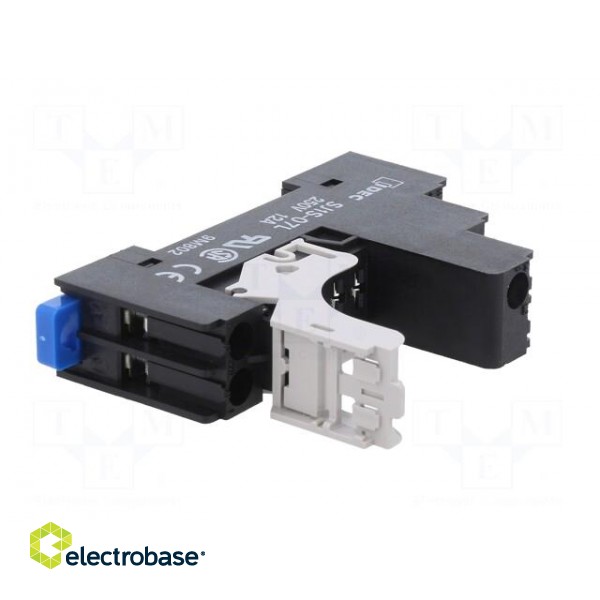 Socket | 12A | 250VAC | for DIN rail mounting | -40÷70°C | max.250VDC image 8