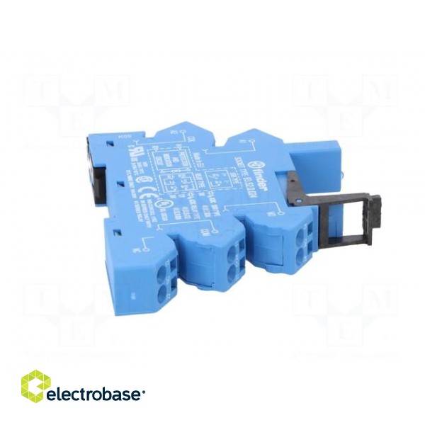 Socket | 6A | 250VAC | for DIN rail mounting | screw terminals | IP20 image 6