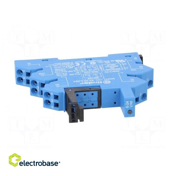 Socket | 6A | 250VAC | for DIN rail mounting | screw terminals | IP20 image 8