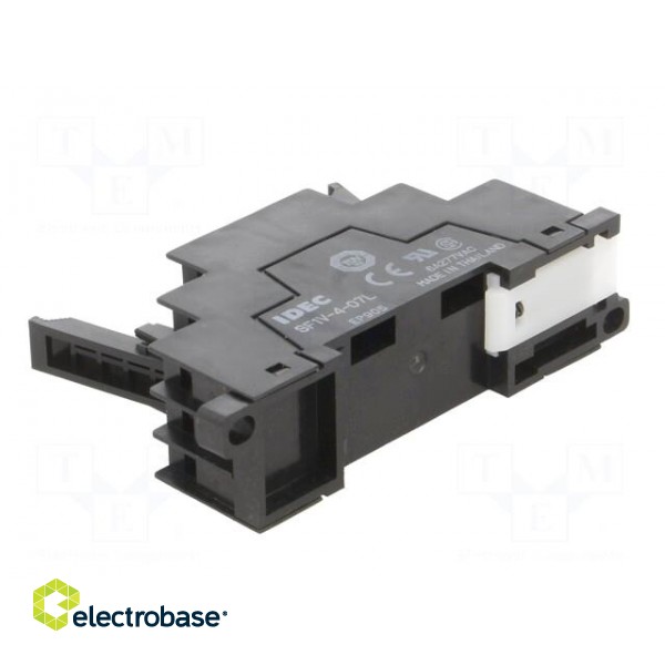 Socket | 6A | 250VAC | for DIN rail mounting | -40÷85°C | max.250VDC image 4