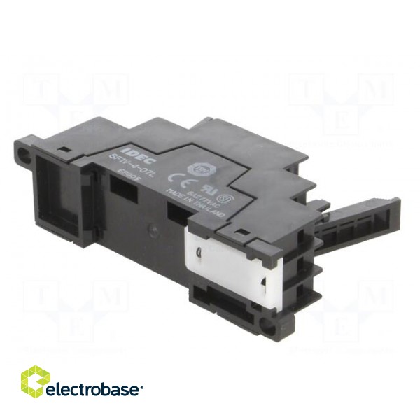 Socket | 6A | 250VAC | for DIN rail mounting | -40÷85°C | max.250VDC image 6