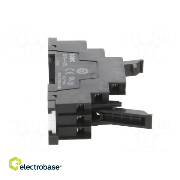 Socket | 6A | 250VAC | for DIN rail mounting | -40÷85°C | max.250VDC image 7