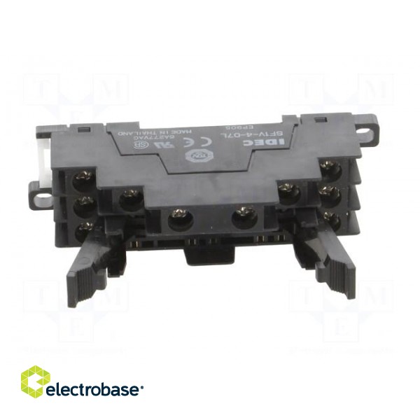 Socket | 6A | 250VAC | for DIN rail mounting | -40÷85°C | max.250VDC image 9