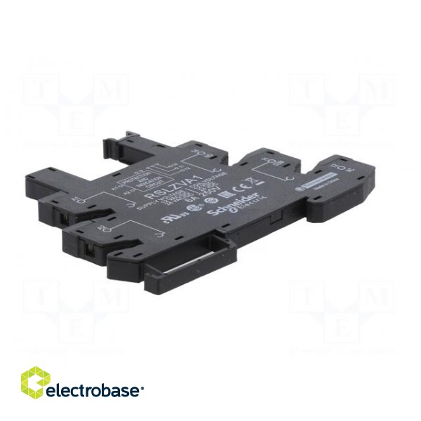 Socket | 6A | RSL1AB4BD | for DIN rail mounting | screw terminals image 4