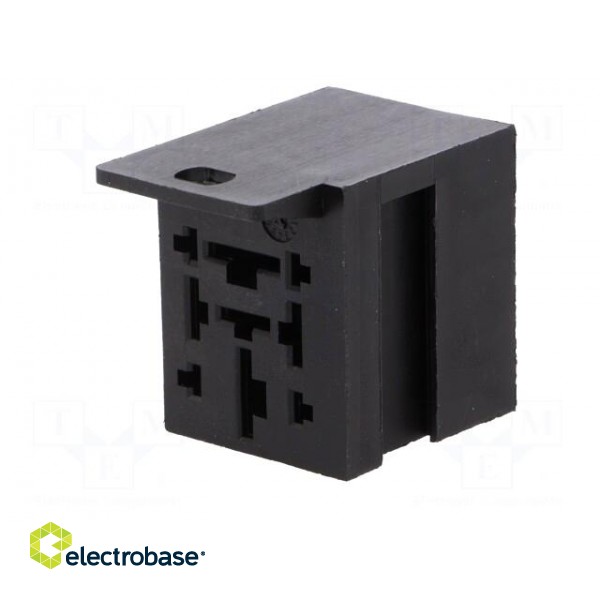 Socket | 70A | Mounting: on panel | Series: ISO | 40÷85°C | Colour: black paveikslėlis 2