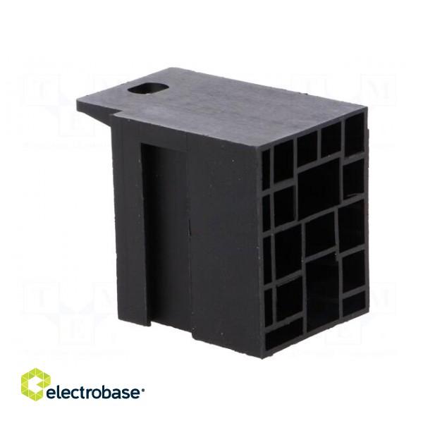 Socket | 70A | Mounting: on panel | Series: ISO | 40÷85°C | Colour: black paveikslėlis 4